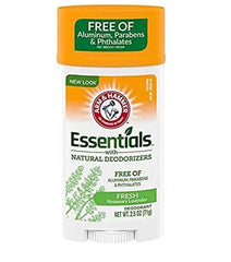 Arm Hammer Essentials Dodorant Naturel frais 709 gram lot de 4 Arm & Hammer