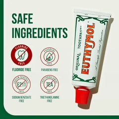 Euthymol Original Dentifrice 75 ml Euthymol