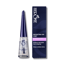 HEROME Protecting Top Coat protecteur brillant pour vernis à ongles