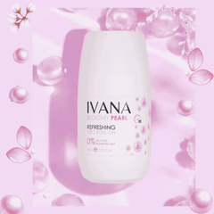 Déodorant Roll-On Ivana Bloomy Pearl 50ml avec effet perles et fraîcheur longue durée pour femme