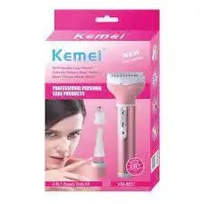 Kemei tondeuse de femmes Electric 4 in 1 Rechargeable Makushop