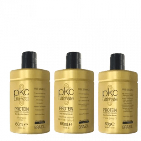 PKC ULTIME-PROTÉINE KÉRATINE AVEC COLLAGÈNE 3 pièce PKC