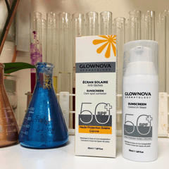 GlowNova Écran Solaire Anti taches SPF 50+ - Makushop