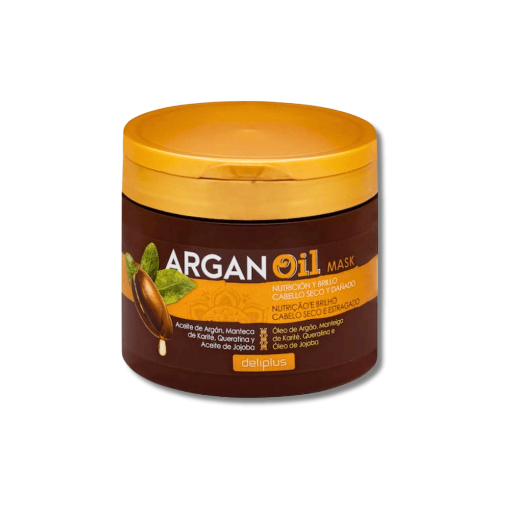 Masque capillaire Argan Oil Deliplus nourrissant pour cheveux secs et abîmés