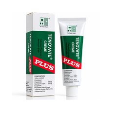 TENOVATE PLUS crème 30g – emballage et composition clobétasol néomycine