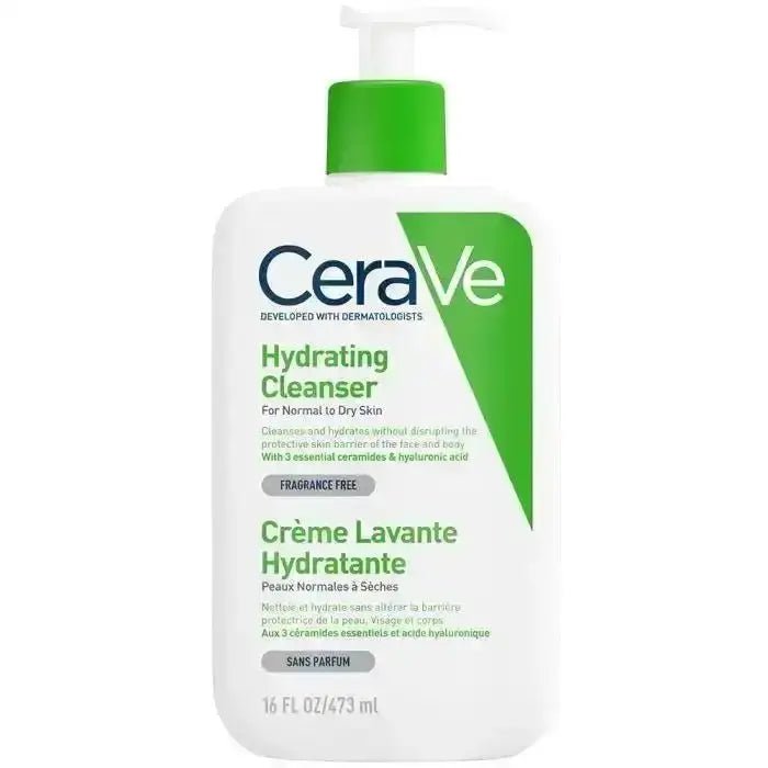 Cerave Créme Lavante Hydratante Peaux Normales à Sèches - Makushop