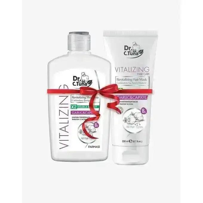 Farmasi Shampooing + Masque Cheveux À L’ail et Capixyl Dr. C. Tuna Vitalizing - Makushop