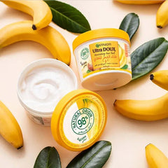 Garnier Ultra Doux Masque Nourrissant à la Banane 3 en 1 Hair Food Cheveux Secs 390 ml Makushop