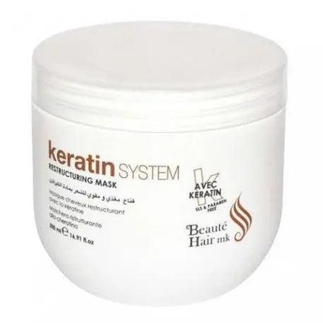 KERATIN SYSTEM Masque Restructurant a la Keratine 500ml - Makushop