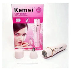 Kemei Epilateur 2 en 1 rechargeable nez et visage - Makushop