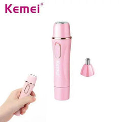Kemei Epilateur 2 en 1 rechargeable nez et visage - Makushop