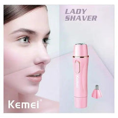 Kemei Epilateur 2 en 1 rechargeable nez et visage - Makushop