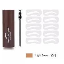 Kiss beauty One Step Eyebrow Stamp Shaping Kit - Maquillage pour sourcils en poudre - Makushop