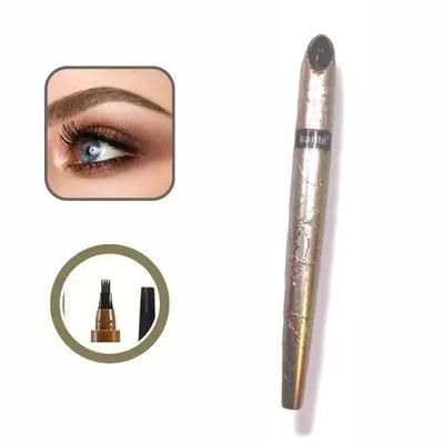 Kiss beauty crayon à sourcils 3D marron waterproof - Makushop