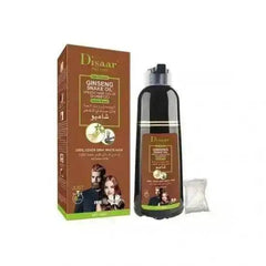 disaar shampoo coloration cheveux au collagène et à l'huile d'argan 8 minutes 400 ml - Makushop