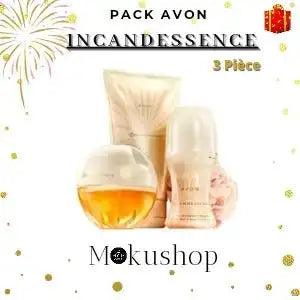 incandessence Pack parfum 50 ml + crème corps + stick - Makushop