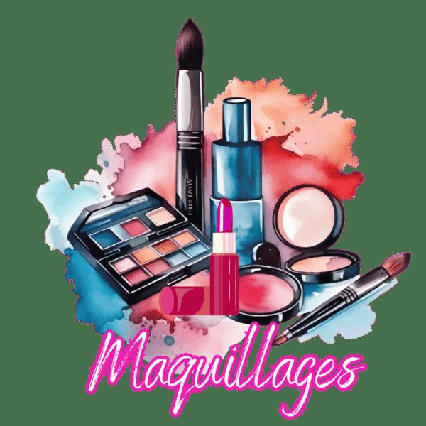 Collection des maquillages