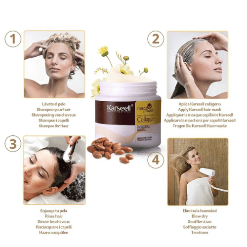 Karseell Collagen Hair Mask 500 ml Masque capillaire