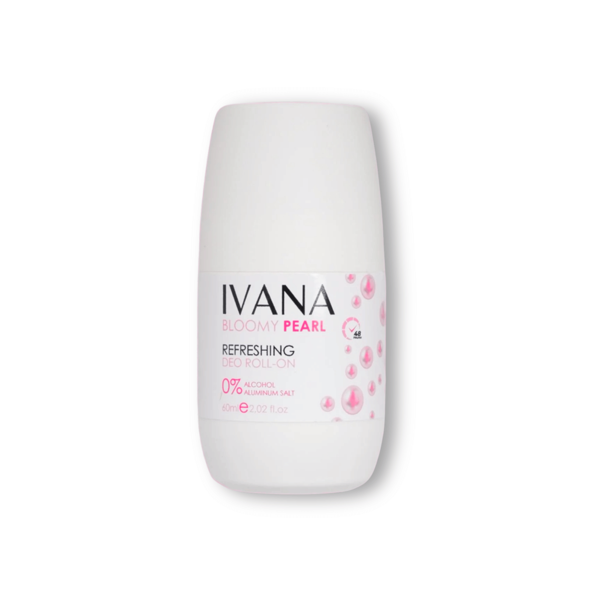 Déodorant Roll-On Ivana Bloomy Pearl 50 ml parfum floral fraîcheur longue durée