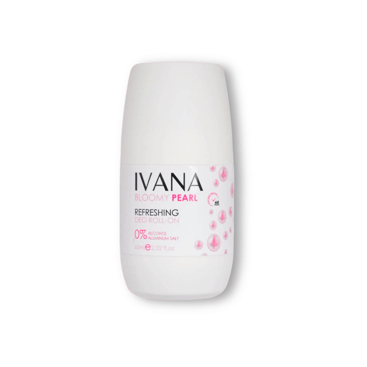 Déodorant Roll-On Ivana Bloomy Pearl 50 ml parfum floral fraîcheur longue durée