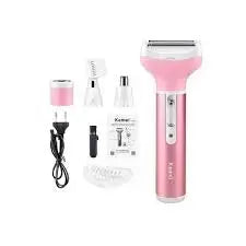 Kemei tondeuse de femmes Electric 4 in 1 Rechargeable Makushop