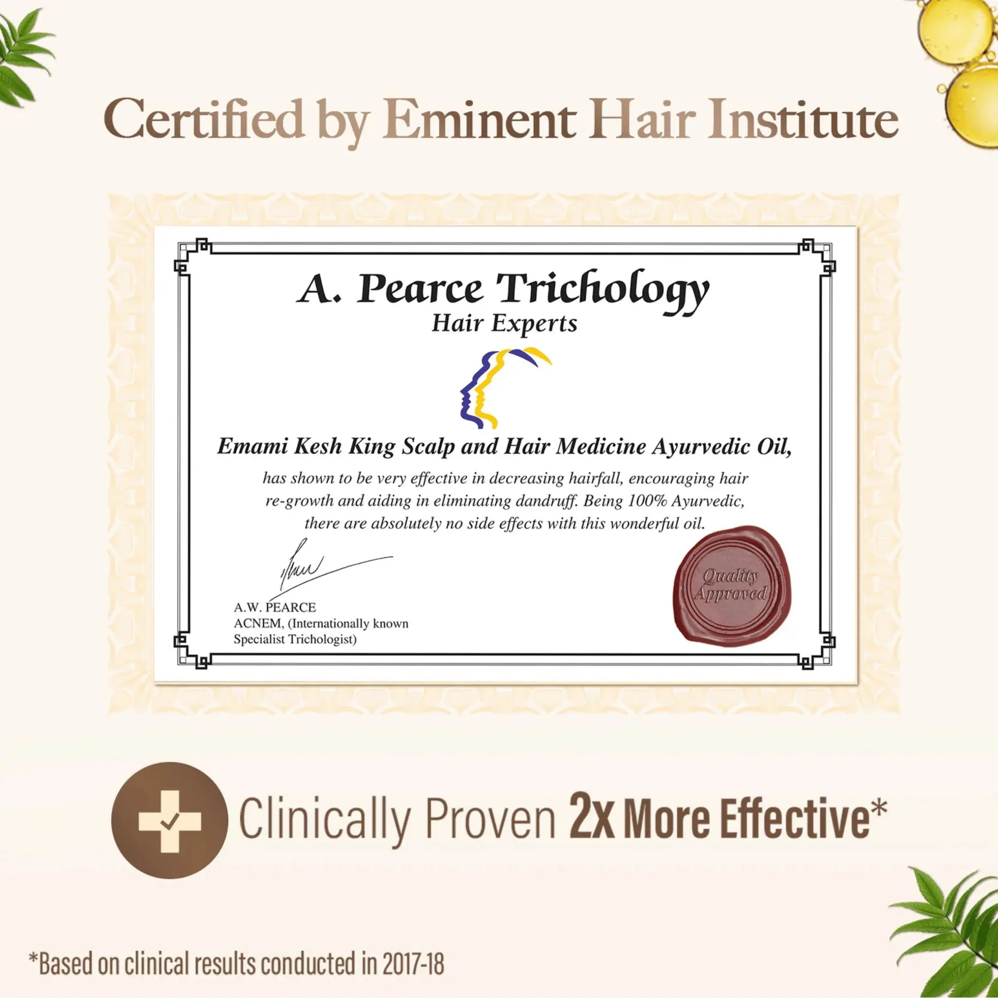 Kesh King oil Ayurvedic scalp and hair medicine kesh king