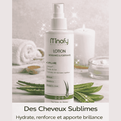 Minofy Lotion anti-chute pour hydrater, fortifier et apporter de la brillance aux cheveux