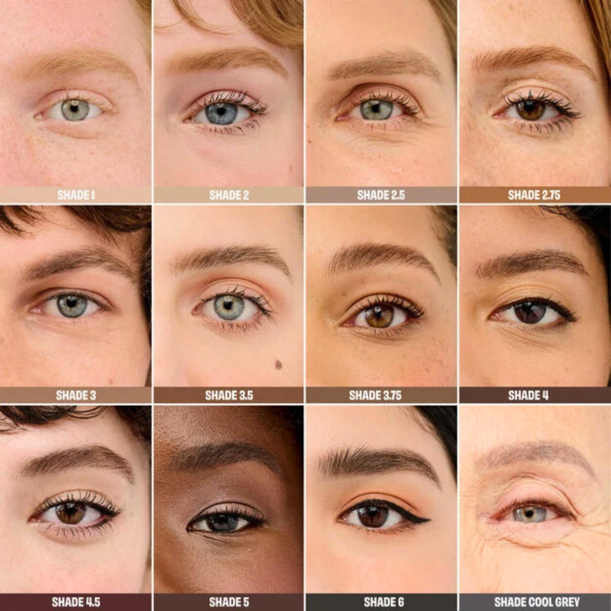 Résultat sourcils définis et fixés avec Benefit Precisely My Brow Wax