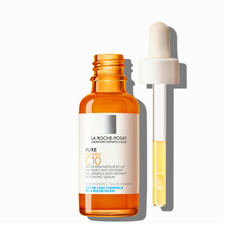Sérum Vitamine C La Roche-Posay Pure Vitamin C10 pour une peau plus lumineuse, plus lisse et visiblement plus jeune.