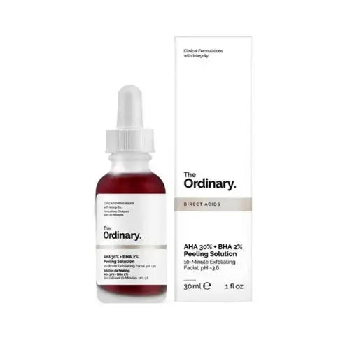 The Ordinary AHA 30% BHA 2% Peeling visage Solution 30 ml Makushop