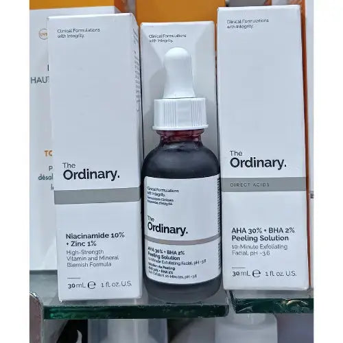 The Ordinary AHA 30% BHA 2% Peeling visage Solution 30 ml Makushop