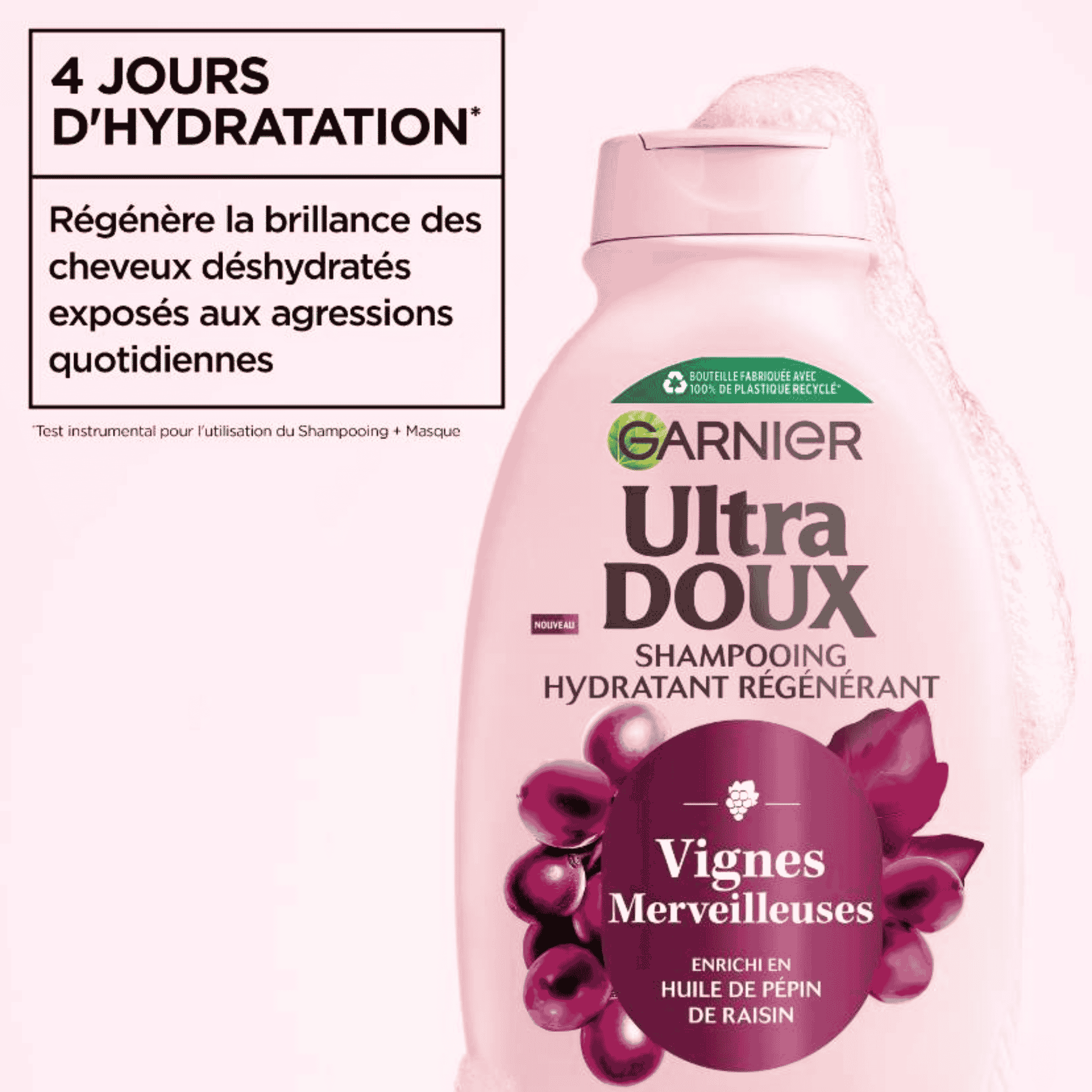 Garnier ultra doux vignes merveilleuses shampooing hydratant
