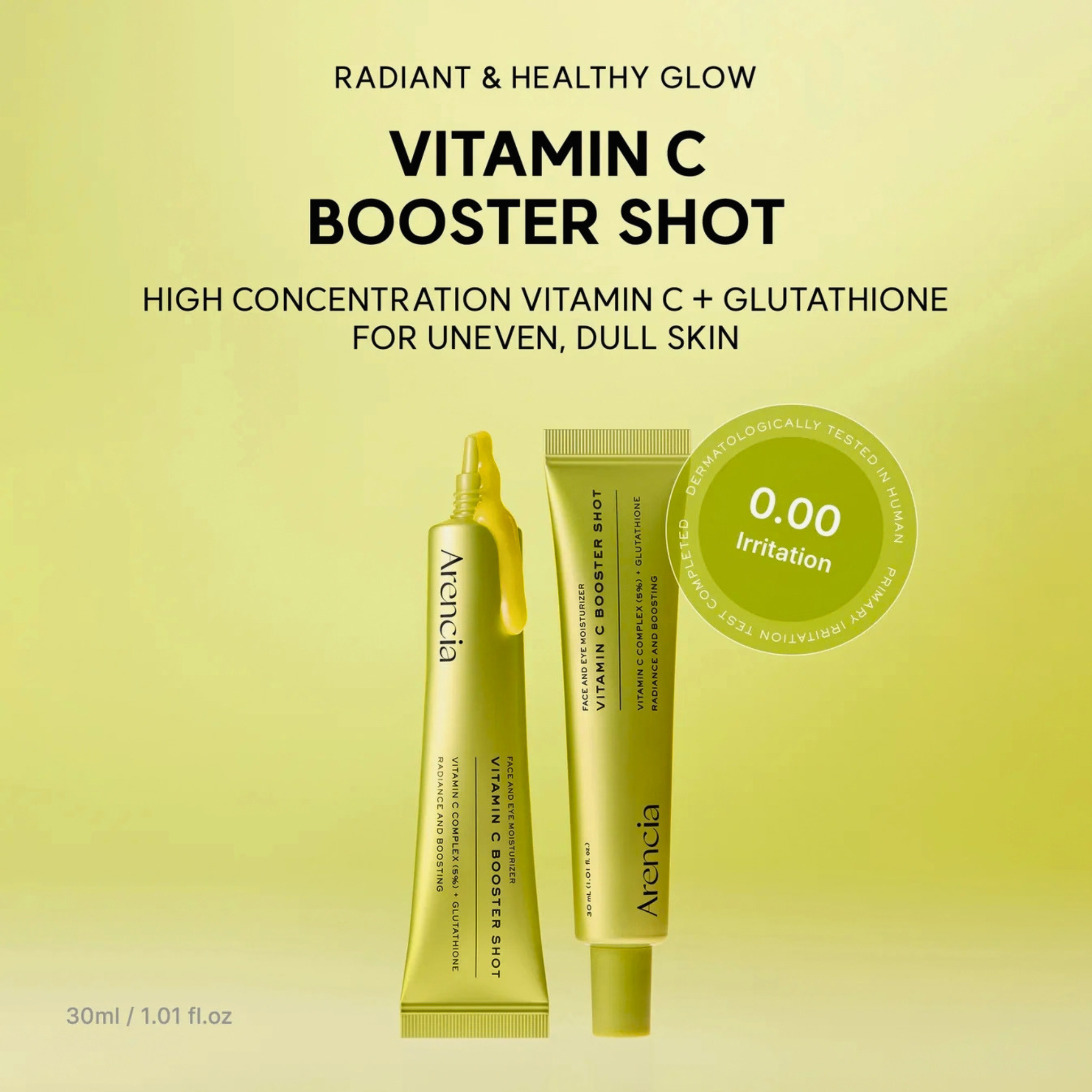 Arencia Vitamin C avec glutathione et niacinamide