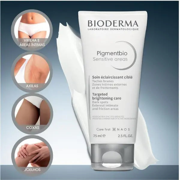 bioderma pigmentbio sensitive areas 75ml Makushop