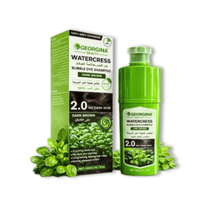Georgina Watercress Bubble Dye Shampoo Dark Brown shampooing colorant cheveux blancs couverture grise