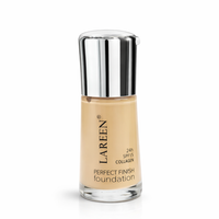 Lareen Perfect Finish Foundation SPF 15 au collagène – fond de teint longue tenue à finition naturelle