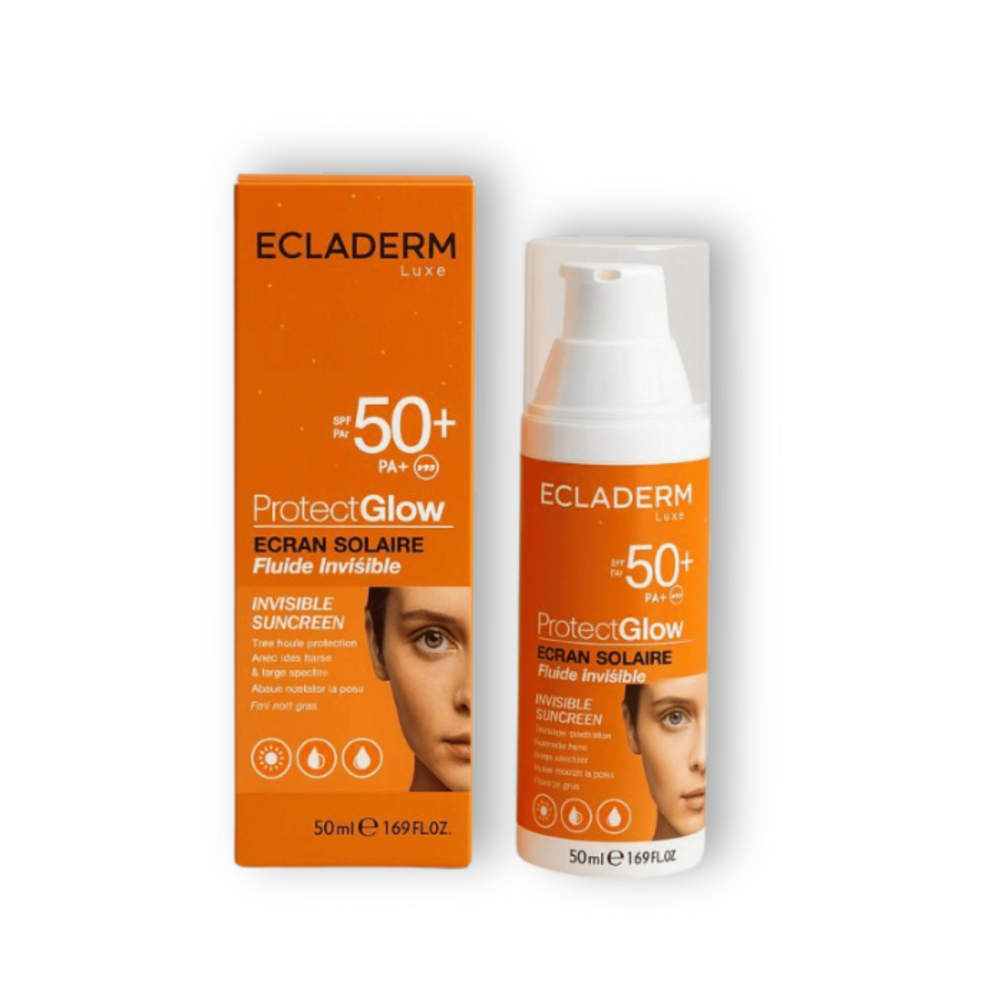 ECLADERM Luxe ProtectGlow SPF 50+ Écran solaire