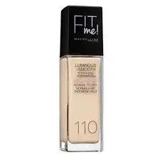 Fit me MAYBELLINE – Fond de teint liminous+smooth 30ml - Makushop