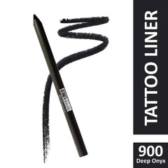 Maybelline New York Tattoo Liner Gel Crayon - 900 Deep Onyx - Makushop