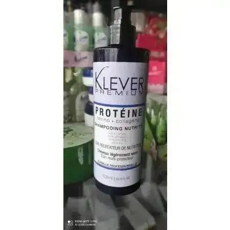 Shampoing Klever Premium + masck Protéine Tanino Collagéne 500ml - Makushop